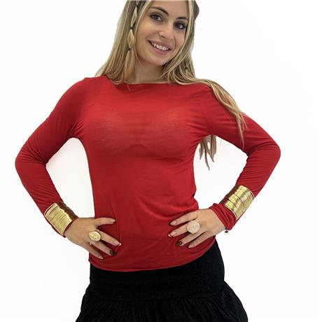 Maglia in viscosa e cashmere BLEND